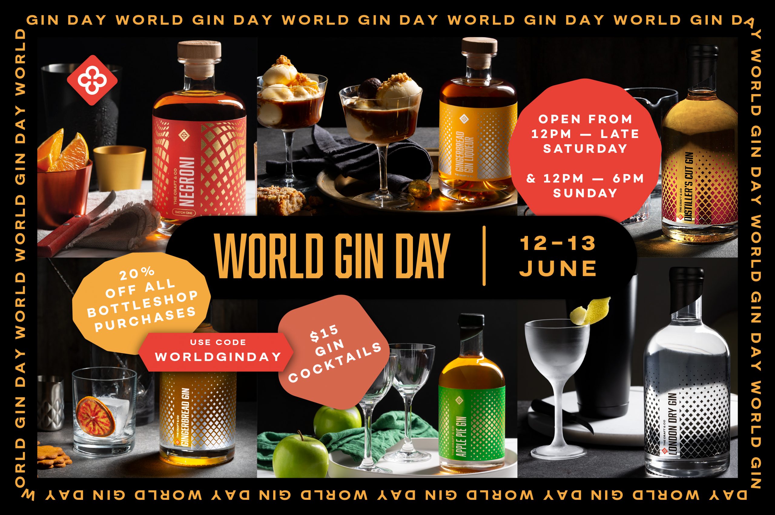World Gin Day Sale The Craft and Co